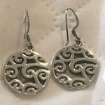 Sterling Silver Genuine Abalone  Reversible Drop Earrings Photo 6