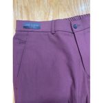 Ted Baker  Dress Pants Women 34 Purple Straight Leg Regular Fit Slash Pockets B47 Photo 2