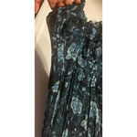 Free People Dance 'Till Dawn Floral Long Sleeve Open Back Romper Sz Large NWOT Photo 8