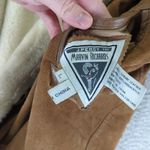 J. Percy Marvin Richards Penny Lane Coat Suede‎ Reversible Women's Large Heavy Brown Photo 9