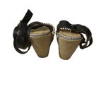 Chinese Laundry  Black & White Print Wedge Espadrille Sandals Women Sz 7.5 Photo 3