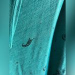 Disney Aladdin Teal Cardigan Sweater with Waterfall Design open front w design Photo 6