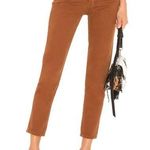 RE/DONE Originals 50s Cigarette Terracotta Orange Brown Button Fly Jeans 29" Photo 0