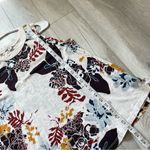 Stateside Floral Tank Top supima cotton White (medium) boho chic abstract asian Photo 5