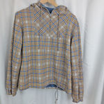 American Vintage 1970's Ladies' Plaid Pullover Hoodie Photo 5