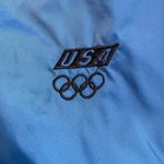 JC Penny Vtg Retro USA Olympics windbreaker zip up jacket Photo 7