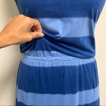 Alternative Apparel Alternative Klein Blue Sky Striped Racerback Maxi Photo 3