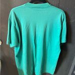 Women’s Vintage Screen Stars Best Turquoise Cactus Short Sleeve Shirt Size XL Green Photo 3