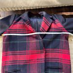 Gap Buffalo Plaid Wool Blend Long Pea Coat Photo 11