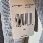 Juicy Couture NWT Size XXL Top Long Sleeve Grey Powder Heather Crown Photo 4