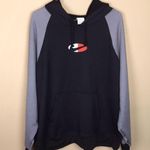 Nike ThermaFit Women’s Color Block Logo Graphic Print Fleece Lined Hoodie Photo 0