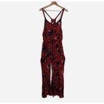 Free People  FP One moonlight garden floral Jumpsuit Wide Leg ladies large Boho Photo 2