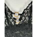 New Mix  Black Lace Lingerie Snap Crotch Size S/M Photo 3