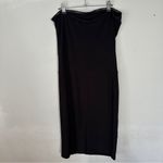 Norma Kamali  Strapless Black Dress XL Photo 2