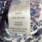 Joie  SHORT SLEEVE BLUE PRINT CROPPED TOP S Photo 6