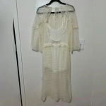 IRO ‎ Dress Sheer Detail 🩵 Photo 5