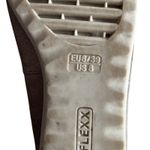 The Flexx Shoes Womens 8 Brown Shimmer Boco Loco Gold Ballet Flat Pom Pom Casual Photo 7