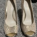 Audrey Brooke  - Gold Sparkle Heels - 8 Photo 2