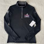 Nike Women’s Super Bowl LVIII Las Vegas Black 1/4 Zip Golf Pullover Bud Light Photo 10
