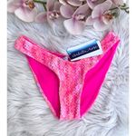 NWT Isabella Rose Pink Bondi Scoop Bikini Bottom Photo 0