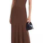 By Malene Birger Catania Tie Strap Midi Dress in Brown, Size M New w/Tag Brown Size M Photo 0