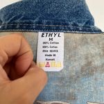 Vintage y2k Rodeo Wild Graphic Denim Sweatshirt Blue Size M Photo 3