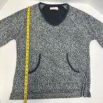 Oscar de la Renta Pink Label Leopard Print Fleece Pullover Top - Size L Photo 1