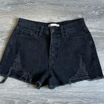 SO  Goods For Life Button Fly Denim‎ High Rise Mom Shorts Women's Size 5 / 27 Photo 0