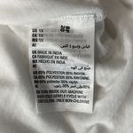 Style & Co 1X-Large Top Graphic Dolman Sleeve V-Neck Semi-Sheer White "Buoy Bye" Photo 7