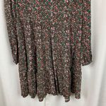 Matilda Jane  Brown&Pink Fabulously Floral Tiered Mini Dress Sz.S NWT Photo 5