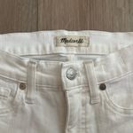 Madewell Women’s Pure White Mid-Rise Skinny Jeans Sz 25 Photo 4