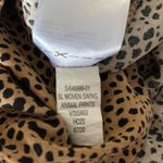 Old Navy  Animal Print Sleeveless Tiered Babydoll Mini Dress Size M Boho Leopard Photo 5