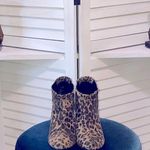 Sam & Libby 🟢 5/$25  vegan leather animal print ankle boots sz 9 Photo 5