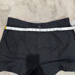 Joie NWT  High Waist Pleated Shorts‎ Size L Black Pockets Linen Blend Photo 1