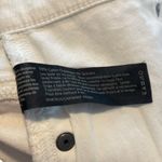 Eileen Fisher  Women's 8 White High Rise Stretch Ankle Organic Minimalist Capsule Photo 3