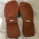 Mystique Boutique Mystique Blue Sequin Sandals Size 5 Photo 9