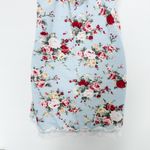 Avidlove Lingerie Babydoll Cami Dress Floral Lace Blue Size M Romantic Cottage Size M Photo 5
