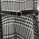 Rolla Coster Like New L Large  Plaid Mini Dress Belt Photo 4