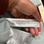 ZARA Combination Oversized Mint Faux Leather Button Front Shacket Size S Photo 10