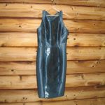 Theia Blue Dress Blue Size 6 Photo 2