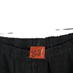 Oh My Gauze Black 100% Cotton Wide Leg Pull On Pants Lagenlook Womens 3 US XXL Photo 2