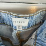 PacSun  Light Blue Denim Mini Skirt Photo 3
