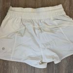 Lululemon White Shorts High-Rise 2.5" Photo 1