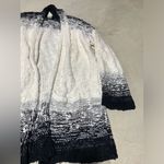 Akemi + Kin  Anthropologie cardigan sweater black white medium Photo 2