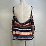 Anthropologie Lingua Franca Marathi Pointelle Sweater Tank Top Blue Size 2X Photo 10