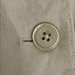 Brooks Brothers 346 Tan Linen Blazer Jacket Womens Size 14 NEW Business Preppy Photo 9