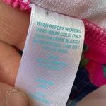 Bal Harbor NWT Pinks Blues White Floral Print Swim Top One Side Straps Sz M Pink Size M Photo 11