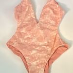 Blue Life  Lace One Piece Bathing Suit Pink Photo 9