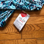 Avenue  NWT Women's Blue Multi Swimsuit Tankini Top Size  28 Photo 2