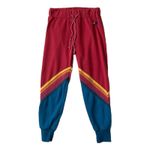 Aviator Nation Sweatpants Red Blue Rainbow Stripe Joggers Women's Size XS Photo 1